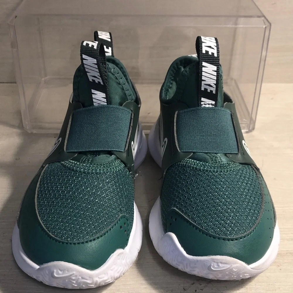 Nike Flex Runner 3 FN1449-300 Baby/Toddler Green/White Size 9C